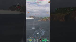 World of Warships Napoli ambush [upl. by Kiyohara344]