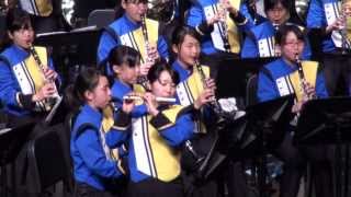 Nagoya Minami HS Green Band  2014 Green Band Festival Benefit Concert [upl. by Giannini]