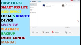 How to install and setup Smart pss lite software  How to configure Smart pss lite  2024  hindi [upl. by Alcot]