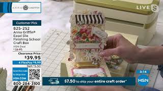 Anna Griffin Flower Cart Easel Die Finishing School Craf [upl. by Volnay55]