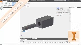 Inventor 101 Presentation Panel Basics [upl. by Ardnassela]