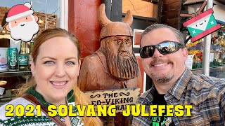 2021 Solvang Julefest  Christmas Tree Lighting Ceremony Parade and Motorcycle Museum [upl. by Inge]