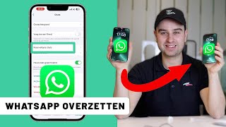 Hoe zet je WhatsApp geschiedenis over naar iPhone [upl. by Lucky797]