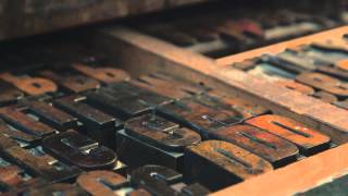 HowTo Use a Letterpress [upl. by Inahet]