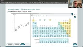 CHE106Module6electron configurationALEKS [upl. by Nodnil]