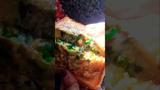 Easy egg evening snack l Cheese omelet l egg sandwich l shortsfeed sandwich youtubeshorts recipe [upl. by Phira894]