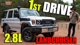 2024 Landcruiser 70 series 1st drive review [upl. by Maury893]