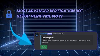 VerifyME Discord Bot Verification Setup Tutorial 2024 [upl. by Aralc]