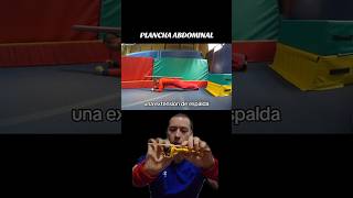 Tips Técnica de Plancha abdominal shorts fitness abdomen gym abs plank [upl. by Reinar]