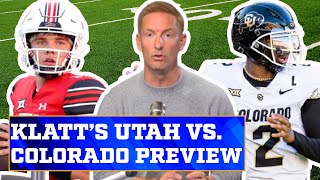 Utah vs Colorado Who will win this Big 12 showdown  Joel Klatt Show [upl. by Hnacogn]