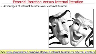 External Iteration vs Internal Iteration in Java 8 [upl. by Dnalrag929]