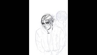 Sketch with me  art drawingvideo clipstudiopaint webtoon illustration webtoonrecommendation [upl. by Bradman]