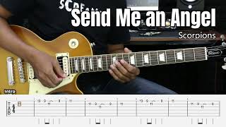 Send Me an Angel  Scorpions  Guitar Instrumental Cover  Tab [upl. by Ahsema996]