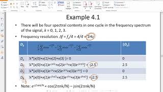 DSP  Chapter 4  Discrete Fourier Transform and Amplitude and Power Spectra [upl. by Ford]