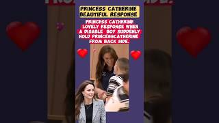 Princess Catherines lovely response to a disable boykatemiddleton uk royalfamily [upl. by Odelia]