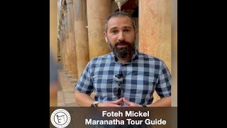 Israel Update in Bethlehem with Foteh Mickel  Travel to Israel with Maranatha Tours [upl. by Haidabej]