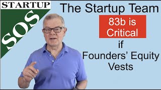 Why the Founder 83b Election is Critical to File on Time if Founder Stock Vests [upl. by Nosydam]