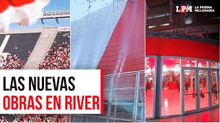 🏟️⚒️El detalle de todas las NUEVAS OBRAS en el Monumental  VIDEOS INÉDITOS [upl. by Dorraj]