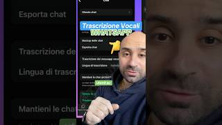 Trascrizione dei messaggi vocali in arrivo su Whatsapp [upl. by Teplitz220]