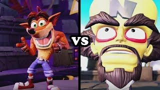 Skylanders Imaginators  Crash Bandicoot VS Dr Neo Cortex [upl. by Atalee]