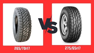 Tire Size 26570r17 vs 27565r17 [upl. by Shaver34]