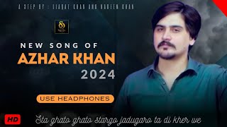 Azhar Khan  New Pashto Song  Sta ghato ghato stargo  Official HD video [upl. by Asi727]