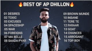 Best of Ap dhillon  ap dhillon all songs jukebox  punjabi songs  new punjabi songs 2022 [upl. by Spada]