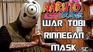 SC Reviews  War Tobi Rinnegan Mask「DX Version」THE BEST REPLICA【FULL HD】 [upl. by Plate690]