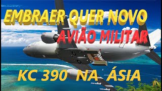 NOVO AVIÃO MILITAR DA EMBRAER [upl. by Swenson]