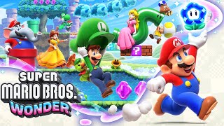 Super Mario Bros Wonder Full Game 100 [upl. by Natye]