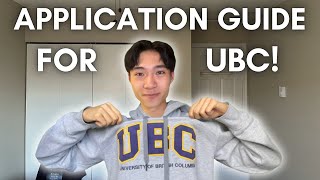 UBC Application Guide  Grades Programs and Personal Profile [upl. by Ihel]