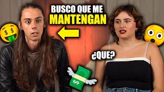 Hombre BUSCA una MUJER que LO MANTEGA ECONÓMICAMENTE 😱 First Dates [upl. by Aek325]