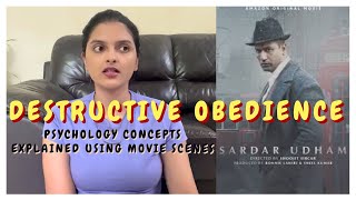 Destructive Obedience Social Psychology  Psychology Concepts Explained Using Movie Scenes  WLB [upl. by Snowman]