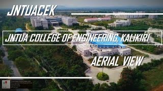 JNTU College Of Engineering Kalikiri AERIAL view  JNTU KALIKIRI OFFICIAL [upl. by Yeca]