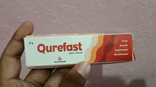 qurefast skin cream in hindi ll qurefast cream used in Hindi [upl. by Dnaltroc]