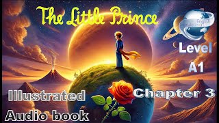 The Little Prince audiobook chapter 4  Easy English Audio book for Learning English A1 Level [upl. by Esirrehc]