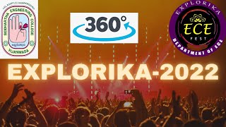 360° Flash Mob Video EXPLORIKA 2022 V R Siddhartha Engineering College  VRSECUnstoppableReviewS [upl. by Margarete]