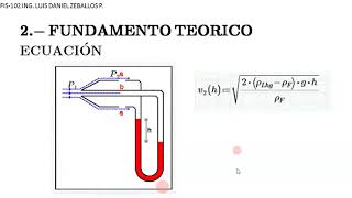 LABORATORIO TUBO DE PITOT  FISICA 2 [upl. by Ahtnamas]