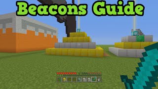 Minecraft Xbox  PS3  Beacons Tutorial In Depth  Powers amp Range [upl. by Langan]