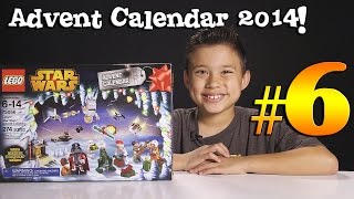 2014 LEGO STAR WARS Advent Calendar DAY 6  Set 75056  Question of the Day [upl. by Higgs]