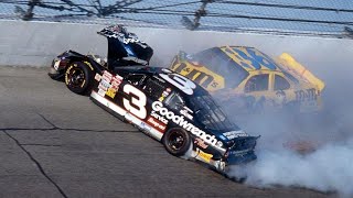 Dale Earnhardts Fatal Crash at Daytona [upl. by Inavoig]