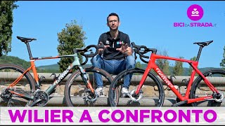 Confronto Wilier Rave SLR vs Granturismo SLR [upl. by Suelo]