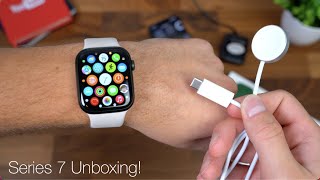 Apple Watch Series 7 Unboxing [upl. by Grannia]