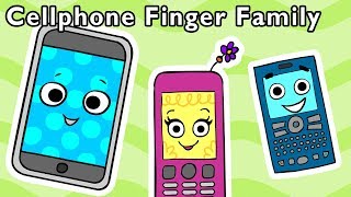 📱Cellphone Finger Family and More  Mother Goose Club Songs for Kids [upl. by Arukas]