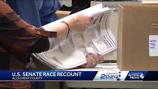 Pennsylvania US Senate recount [upl. by Vincenty]