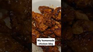 MY HOMEMADE CHICKEN BBQ chicken chickenbbq cooking shortsvideo shorts short shortsviral [upl. by Sebastien]