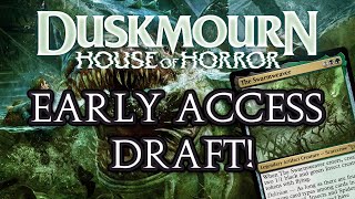 So Many Sweet Cards  Early Access Duskmourn Draft  MTG Arena [upl. by Ettigirb]