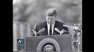 JFKs PEACE SPEECH  John F Kennedy June 10 1963 American University  Greatest Presidential Speech [upl. by Shepley]