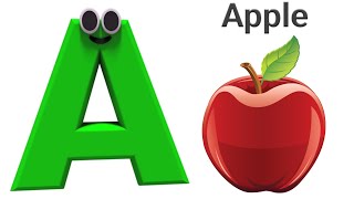 The ABC Phonic Song  Toddler Learning Video  quotA is for Apple a a Apple B is for Baby b b Babyquot [upl. by Mirabelle]