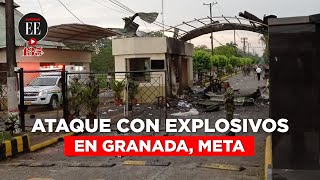 Ataque con explosivos deja dos muertos y cinco heridos en Granada Meta  El Espectador [upl. by Nadine]